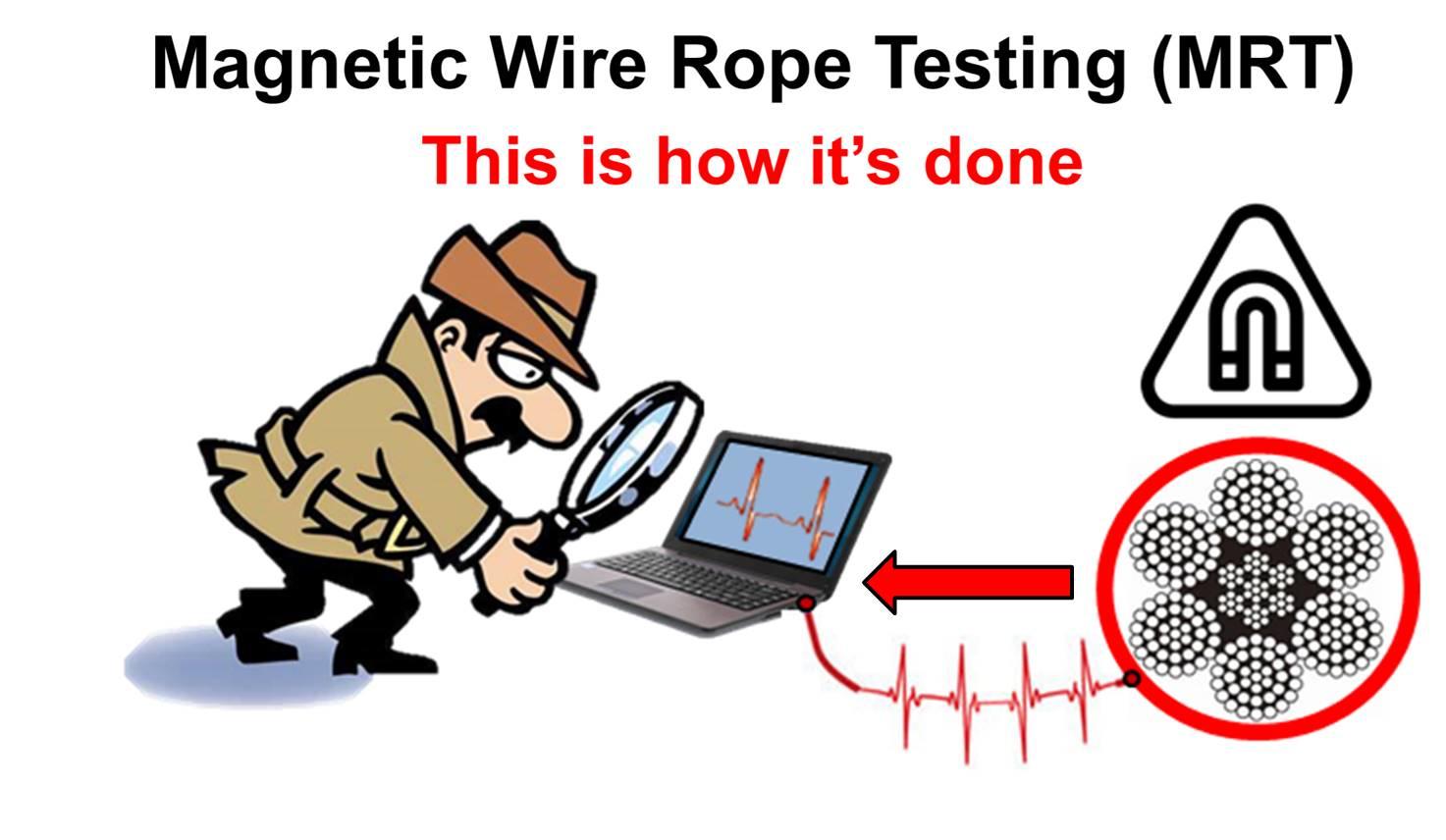 MAGNETIC WIRE ROPE TESTING (MRT): This is how it's done! NDT